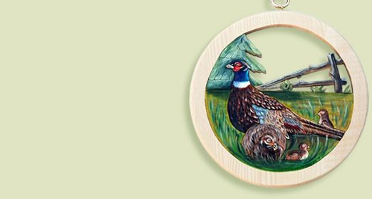 Nádherné drevené obrazy s rôznymi námetmi zvierat a kvetov | choralis.art