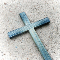 Drevený kríž - rôzne farby