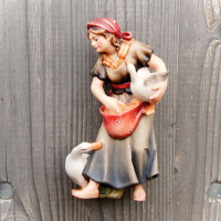 Shepherdess with Geese - Baroque