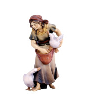 Shepherdess with Geese - Baroque