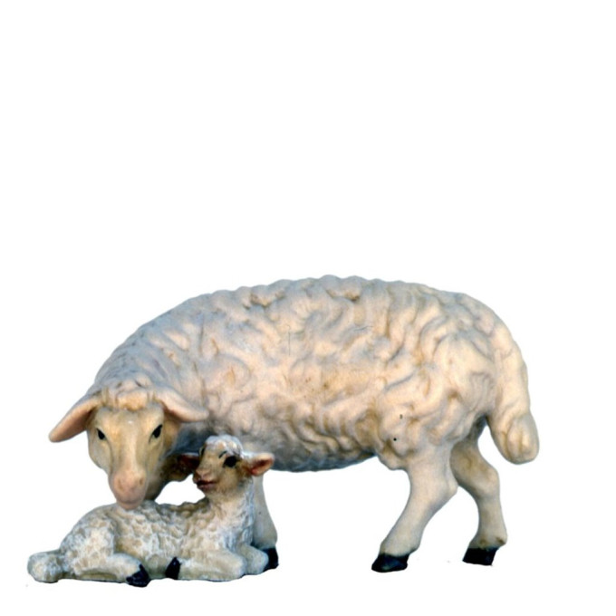 Nativity Animals - Sheep with Lamb - Baroque