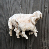Nativity Animals - Sheep with Lamb - Baroque