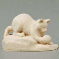 Nativity Animals - Playing Cat - Baroque