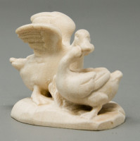 Nativity Animals - Pair of Geese - Baroque