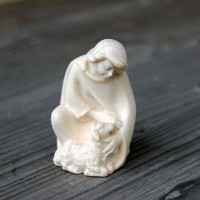 Pastier s Jahniatkom - Moderný