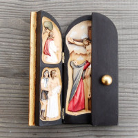 Ježišove Pašie Drevený reliéf