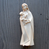 Moderná Panna Mária a dieťa