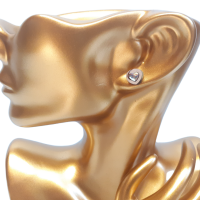 Wooden Heart Earrings