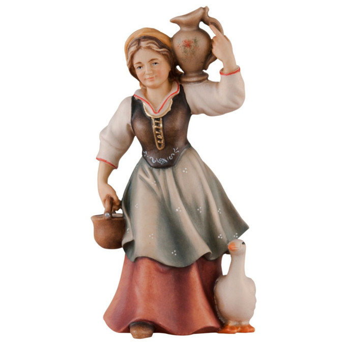 Water bearer with goose - Folk