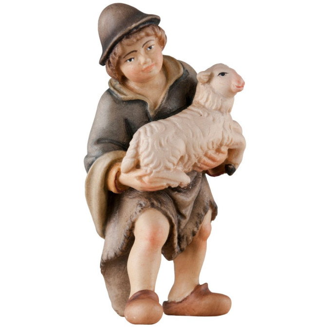 Boy with sheep - Folk