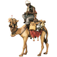 Camel with rider and luggage - Folk