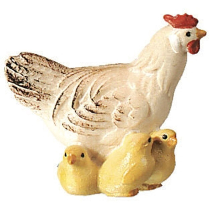 Hen with chicks - Folk