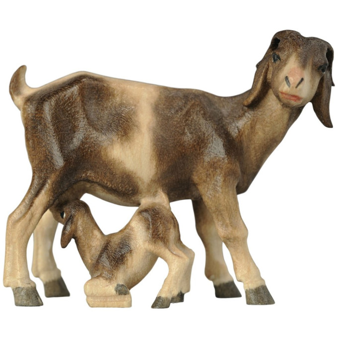 Goat mother with fawn - Folk