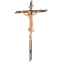 Rust Steel Crucifix Raphael 2