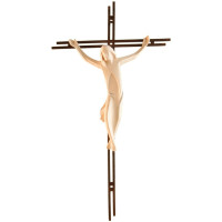 Simple Rust Steel Crucifix 