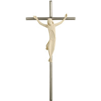 Simple Stainless Steel Crucifix