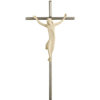 Simple Stainless Steel Crucifix