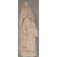 Panna Mária Lurdská s Bernadetou