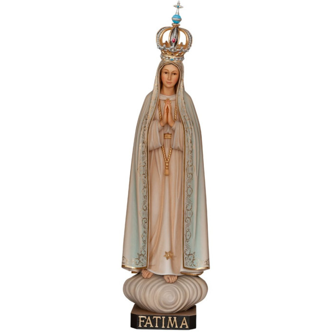 Our Lady of Fatima with crown