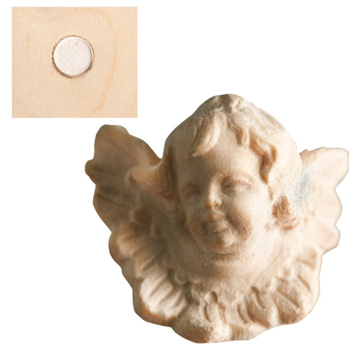 Anjelská hlava magnet