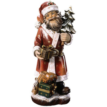 Drevená soška Santa