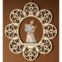 Ornament s anjelom a vločkou