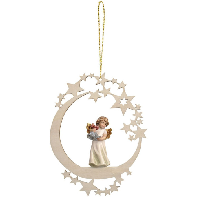 Mesiac s anjelom a zvončekami
