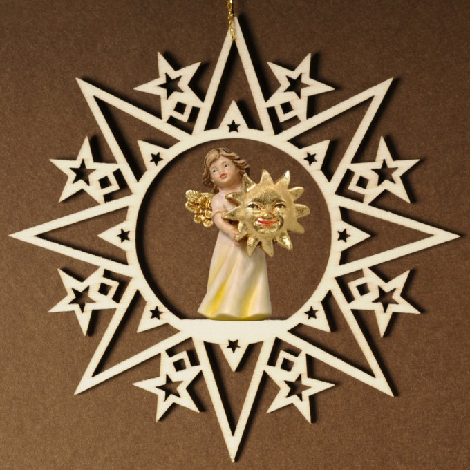 Hviezdy s anjelom a slnkom