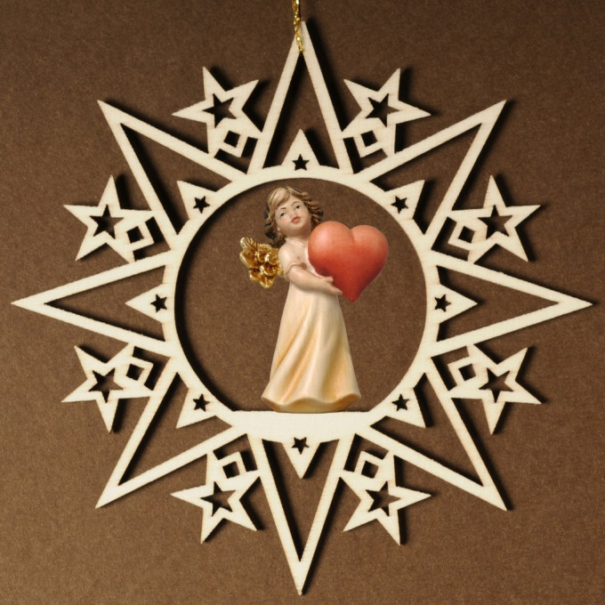 Hviezdy s anjelom a srdcom