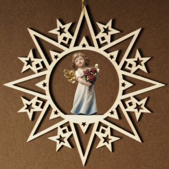 Hviezdy s anjelom a ružami