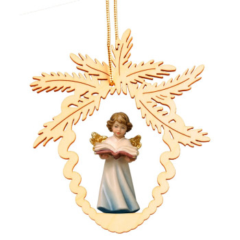 Šiška s anjelom a knihou