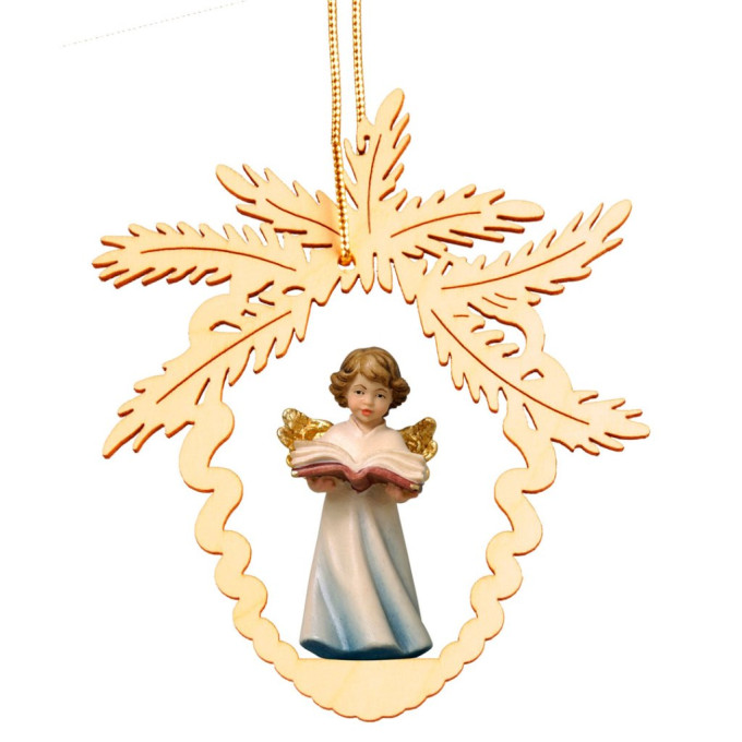 Šiška s anjelom a knihou