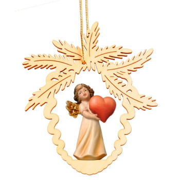 Šiška s anjelom a srdcom