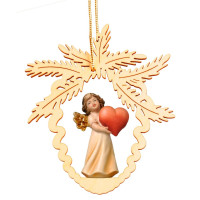 Šiška s anjelom a srdcom