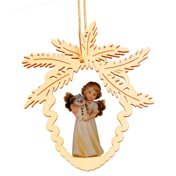 Šiška s anjelom a snehuliakom