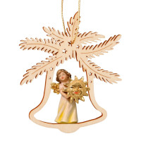 Zvonček s anjelom a slnkom