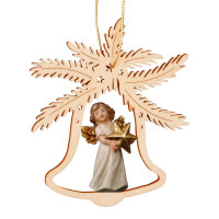 Zvonček s anjelom a hviezdou