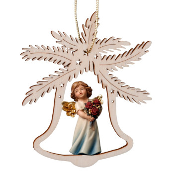 Zvonček s anjelom a ružami