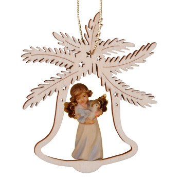 Zvonček s anjelom a holubicou