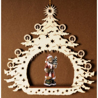 Vianočný stromček so Santom