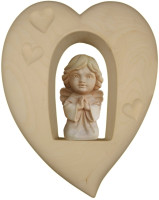 Slnečný strážny anjel v srdci