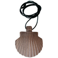 Náhrdelník pútniká mušľa Camino