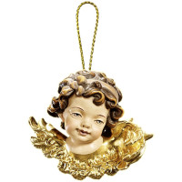 Anjelská hlava hľadiaca doľava