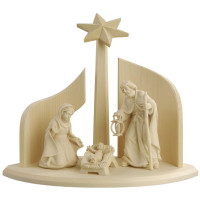 Svätá rodina v domci s kométou (otvorený lampáš)