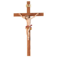 Baroque Crucifix in wood rustic-style
