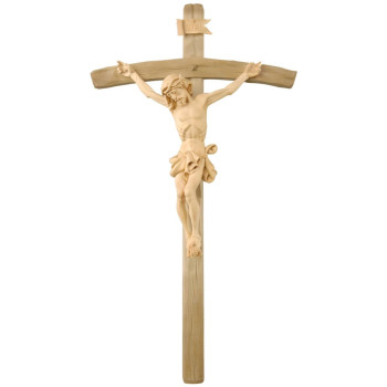 Lime Wood Baroque Crucifix