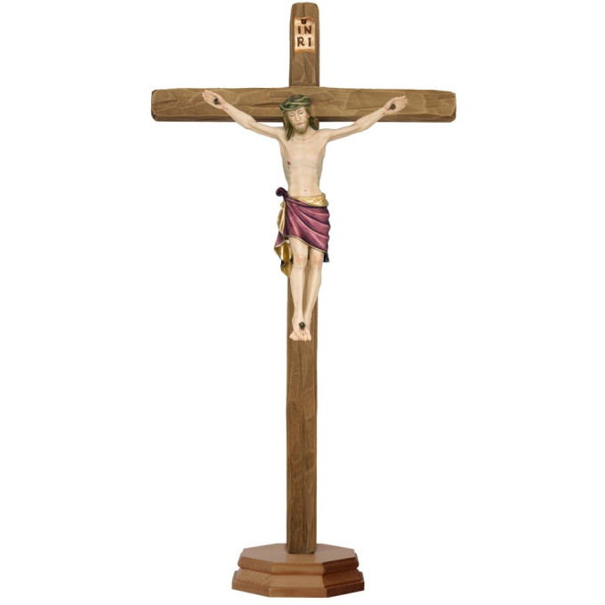 Classic Crucifix on Pedestal