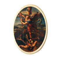 St. Michael wooden picture