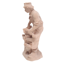 Mäsiar drevená soška