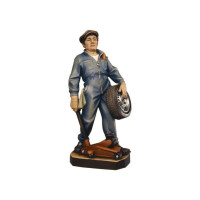 Automechanik drevená soška